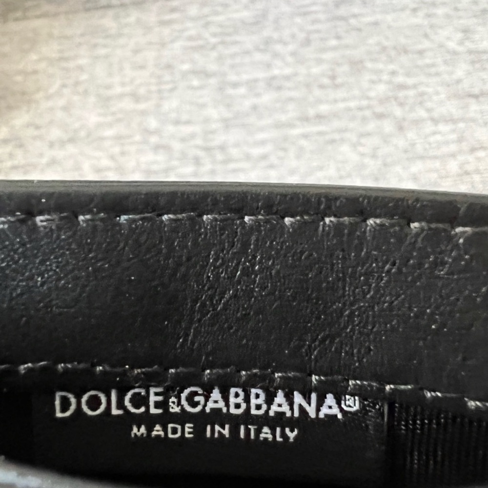 Authentic Dolce & Gabbana Leather Card Holder - Picture 3 of 6